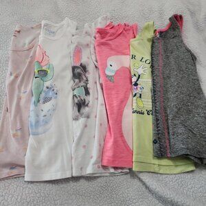 Bundle lot of girls tank tops Size 6/6X